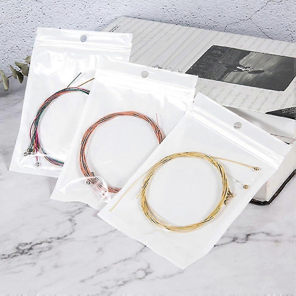 6pcs Guitar Strings Nylon Silver/copper Alloy Strings Set For Classical Classical Guitar 1m 1-6 E B G D A E Guitar Accessories