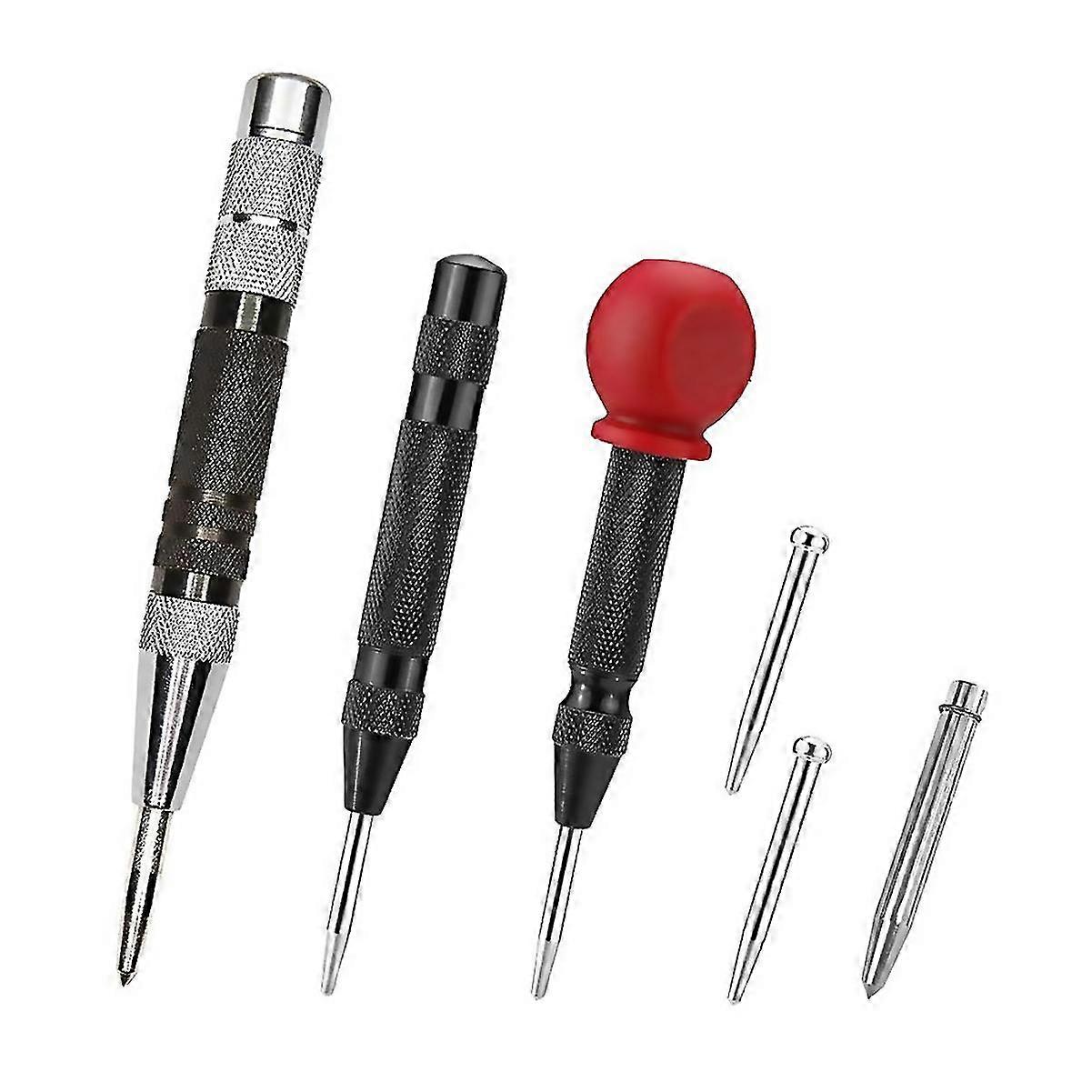 For 6in 5in Automatic Center Punch Adjustable Spring Loaded Center Punch