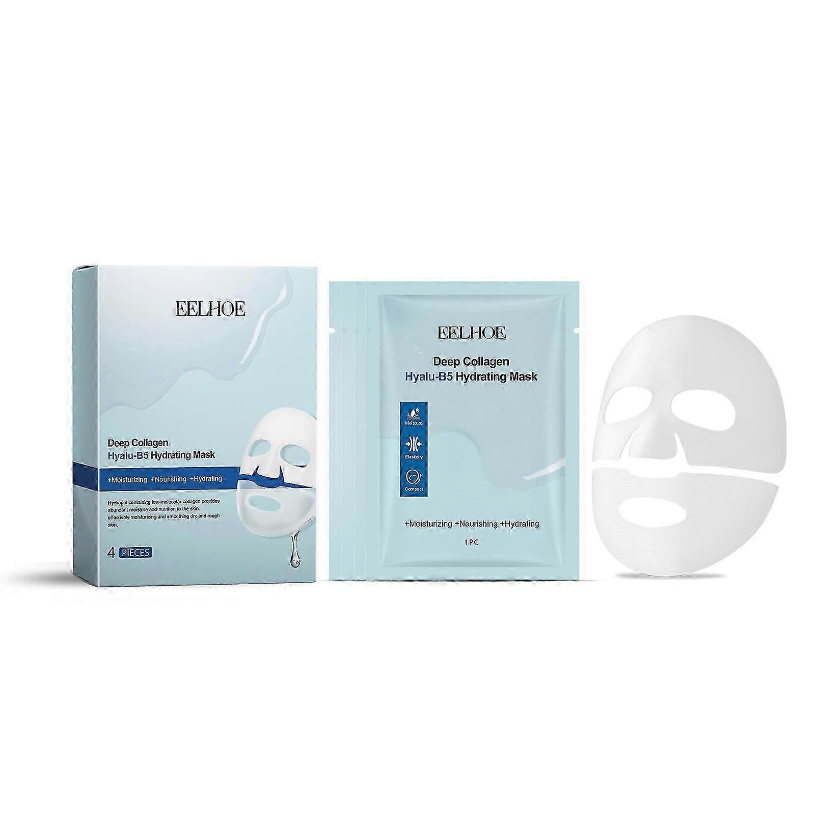 EELHOE Collagen B5 Moisturizing facial mask (boxed) Moisturizing and Moisturizing Three in One facial mask for Facial Skin