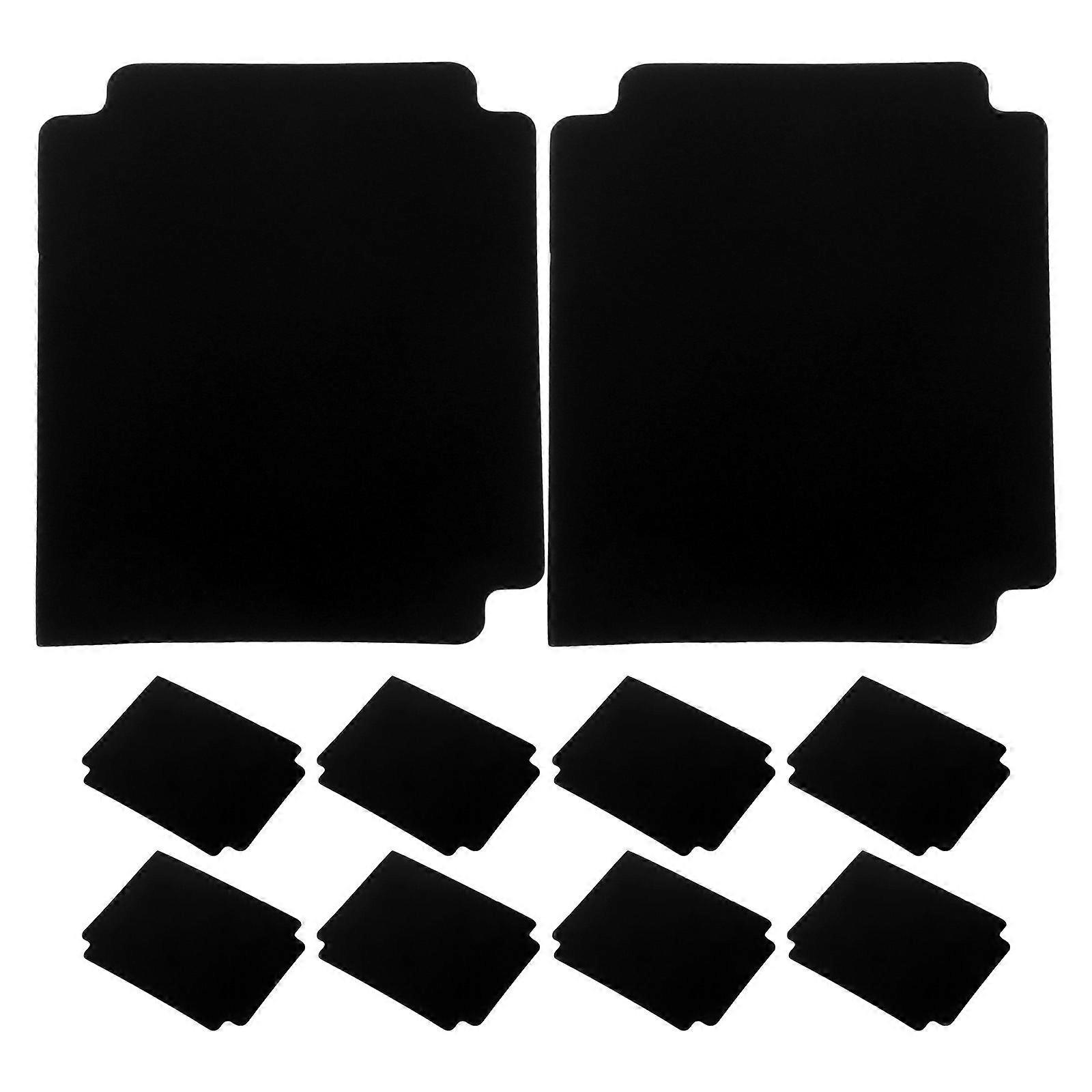 10pcs PVC Card Dividers, Sturdy Multicolor Trading Card Page Separators with Tabs for Games, Sports & Office Organization
