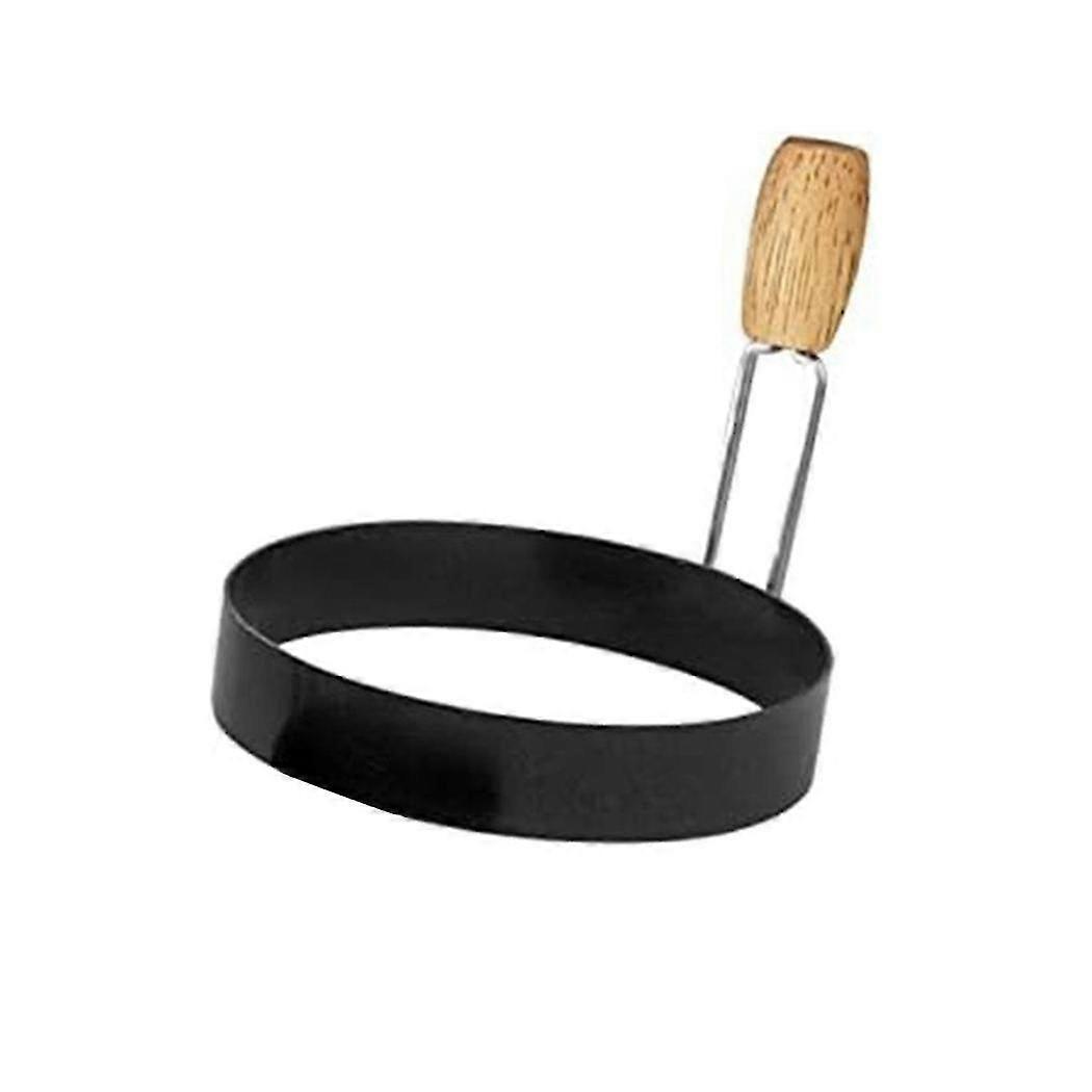 Egg Ring With Wooden Handle, -ring For Frying Eggs, Round Mold For ...