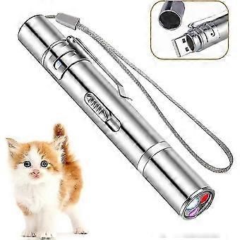 Kat Laser Speelgoed, Rode Laser Pointer Kat Speelgoed, Interactieve Kat Speelgoed Voor Binnen Katten Honden, Usb Oplaadbare Laser Pointer Voor Katten Om Kitten Speelgoed, Kat Te Achtervolgen