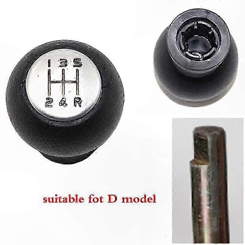 Universal Gear Shift Knob for Manual Transmission Vehicles - Stylish Gearbox Handle Lever Replacement Boot Cover Accessory