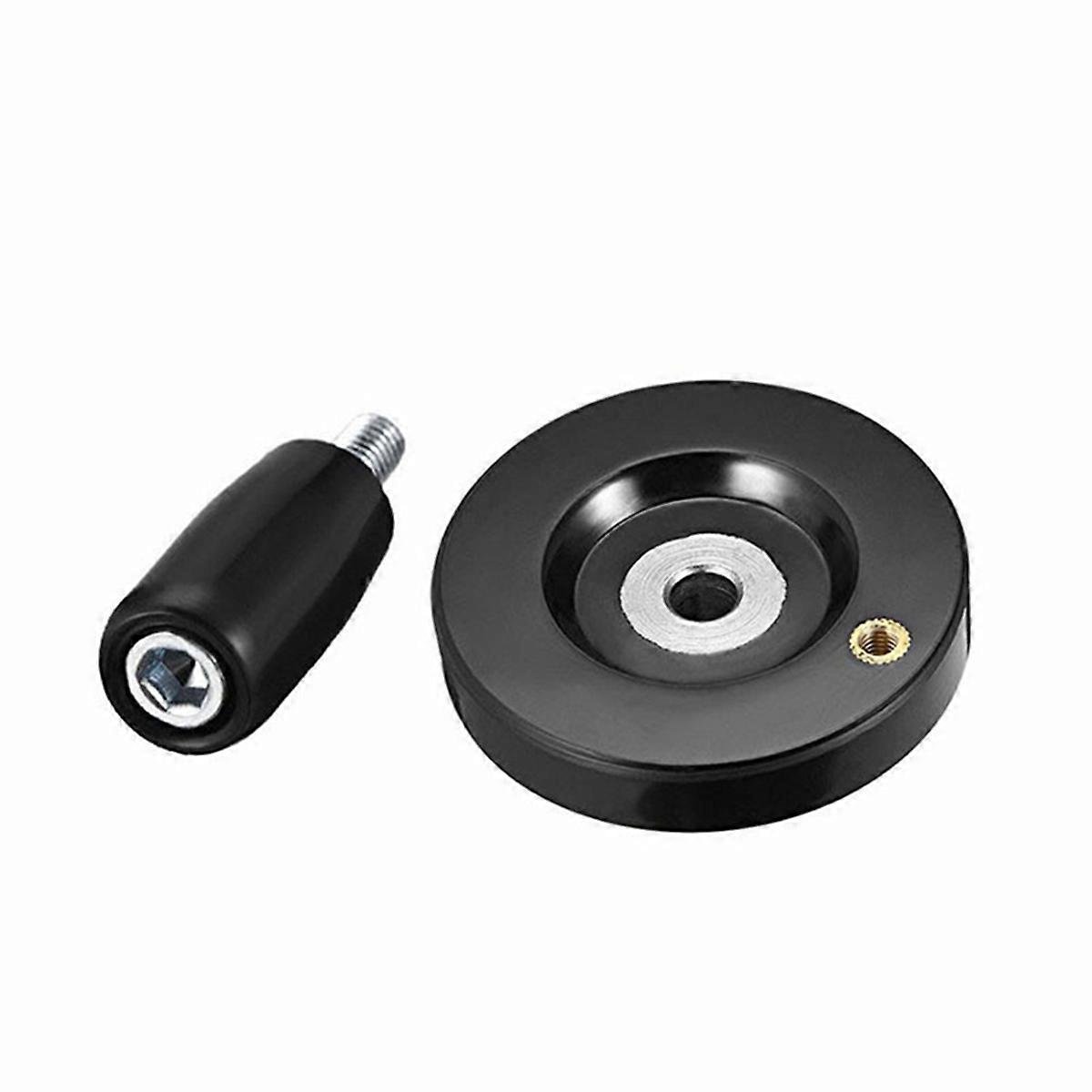 Milling Machine Hand Wheel 63mm Diameter 8mm Hole Revolving Handle for Precision Adjustments