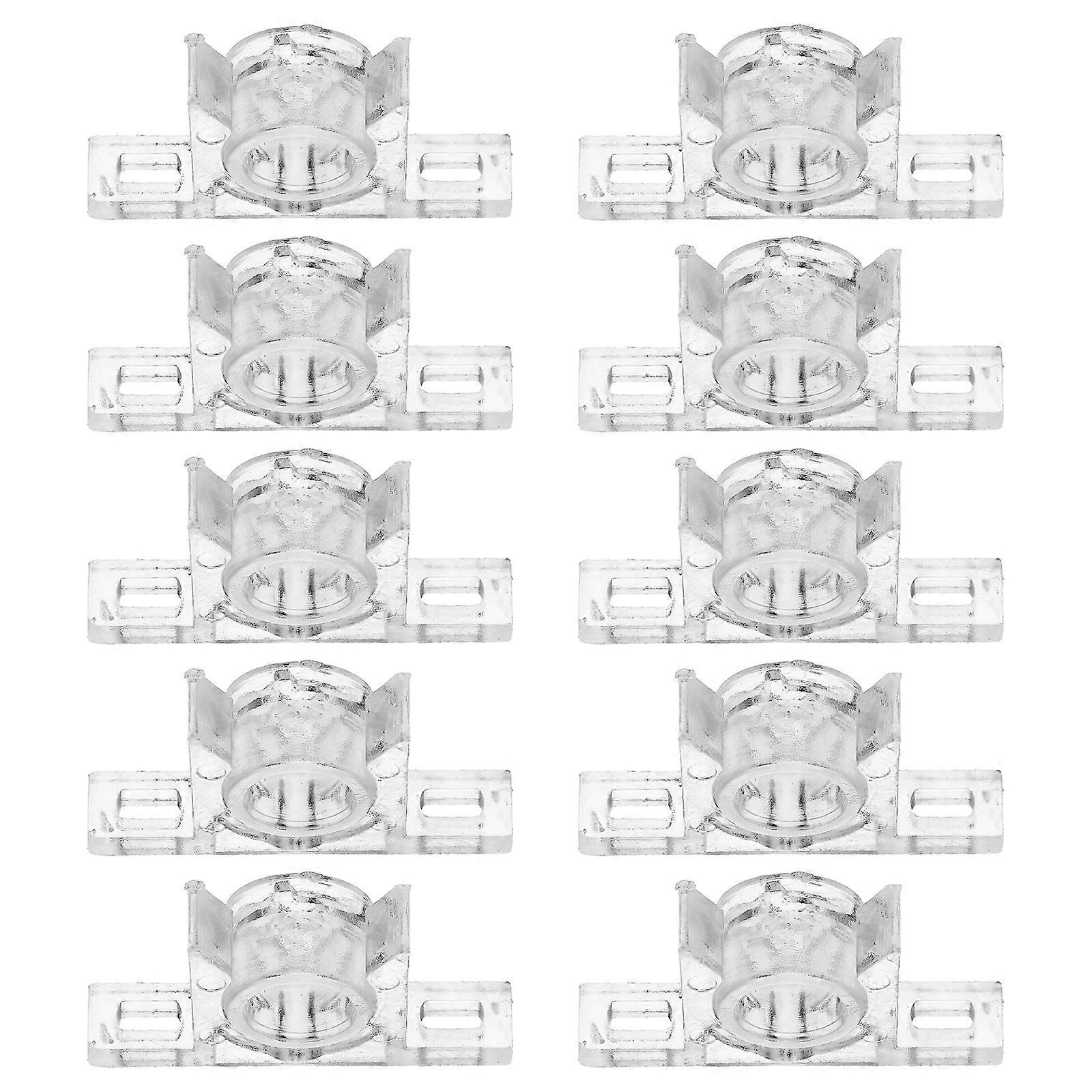 Push Button Door Catch Push Latch for Cabinets with Touch Beads 10Pcs