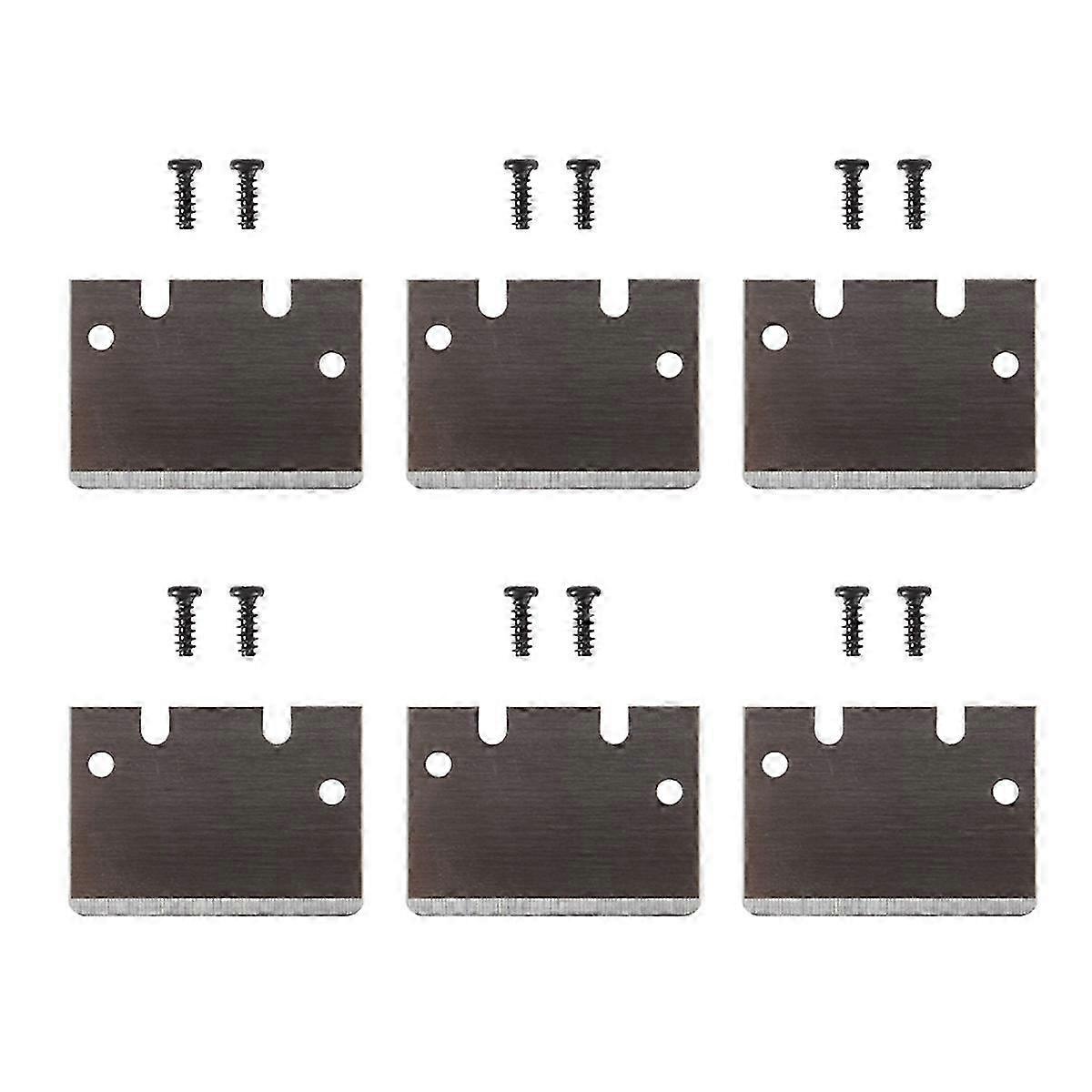 3D Printer Accessories Scrapers Knife Tip Replacements for Cooktop Scrapers 6 Piece Set
