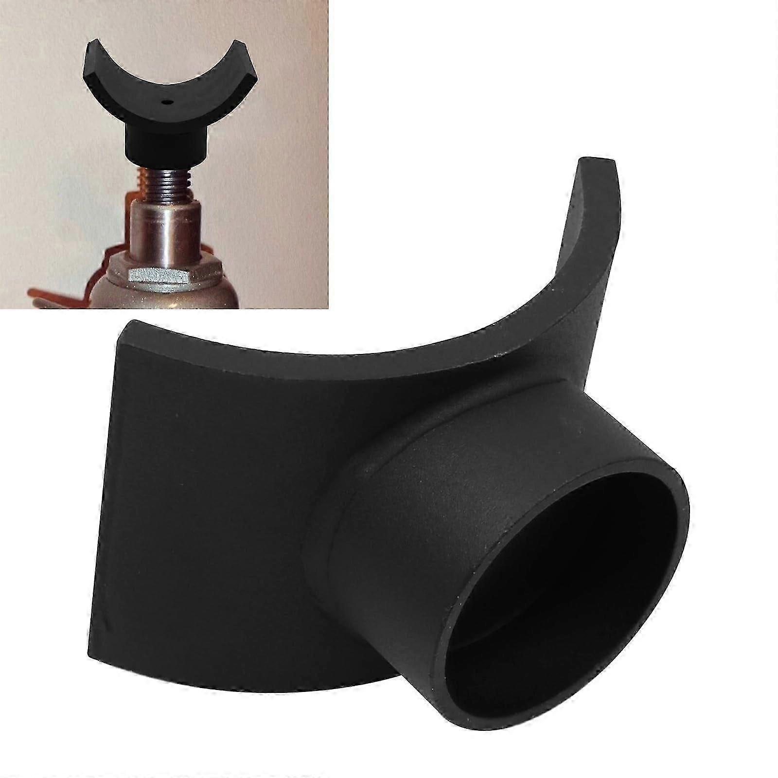 2025 High-Strength Iron Bottle Jack Adapter Saddle for Secure Hydraulic Lifting and Axle Support