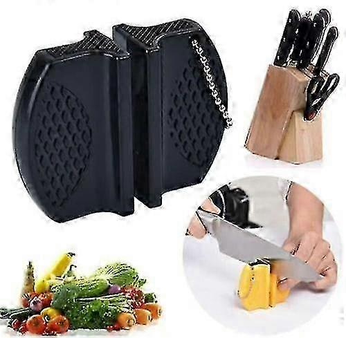 Mini Portable 2 Stages Knife Sharpener Stainless Tool Kitchen Accesories Ceramic