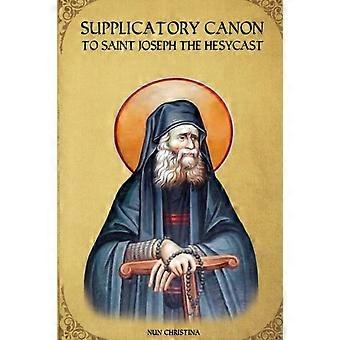 Supplicatory Canon To Saint Joseph The Hesychast - St George Monastery - Paperback - en Book