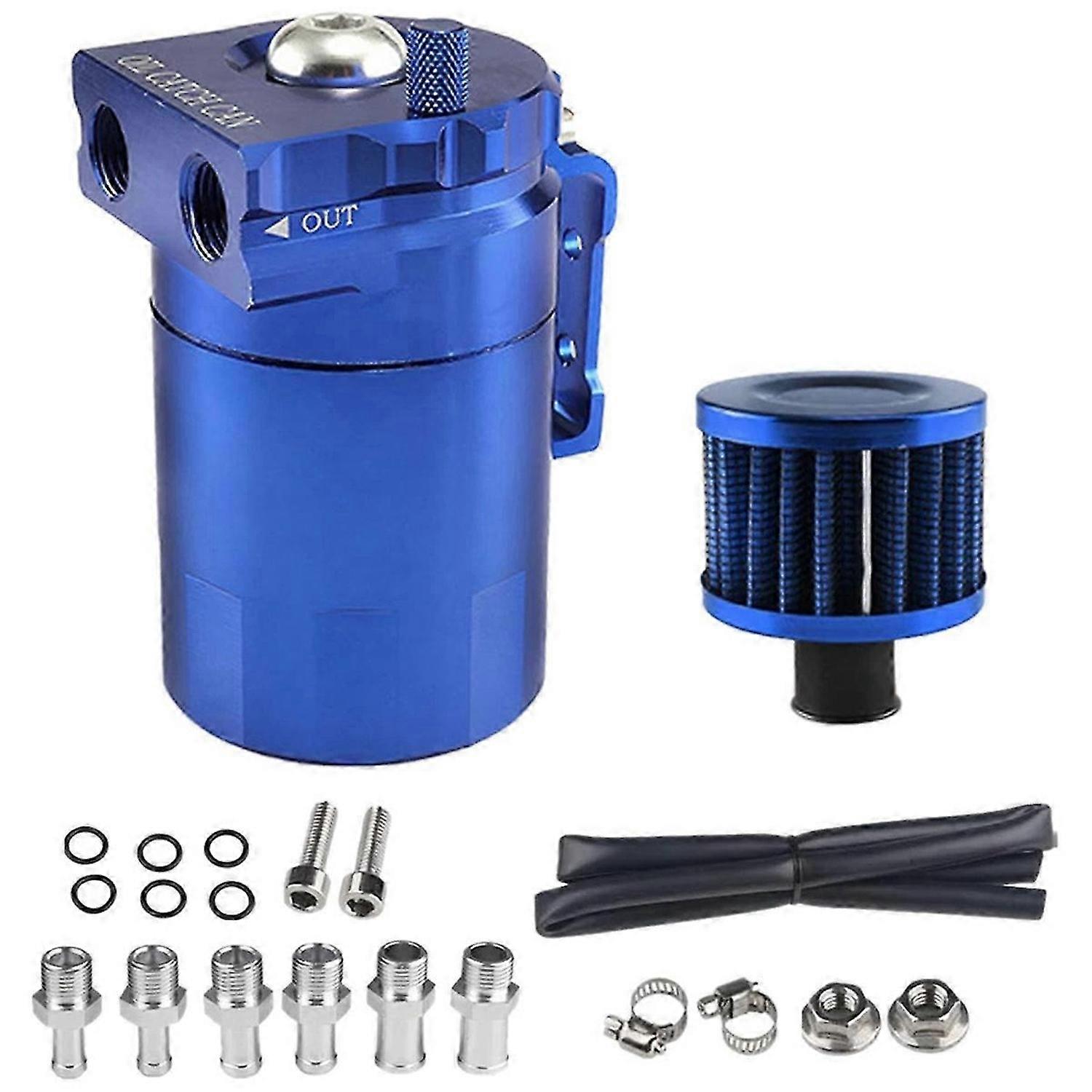 Blue Car Universal 300ML Oil Breathable Can Engine Air Separator