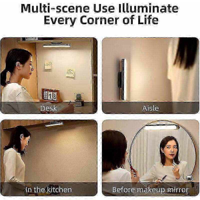Under Cabinet Light with Delay Off Rechargeable Magnetic LED Light 2025