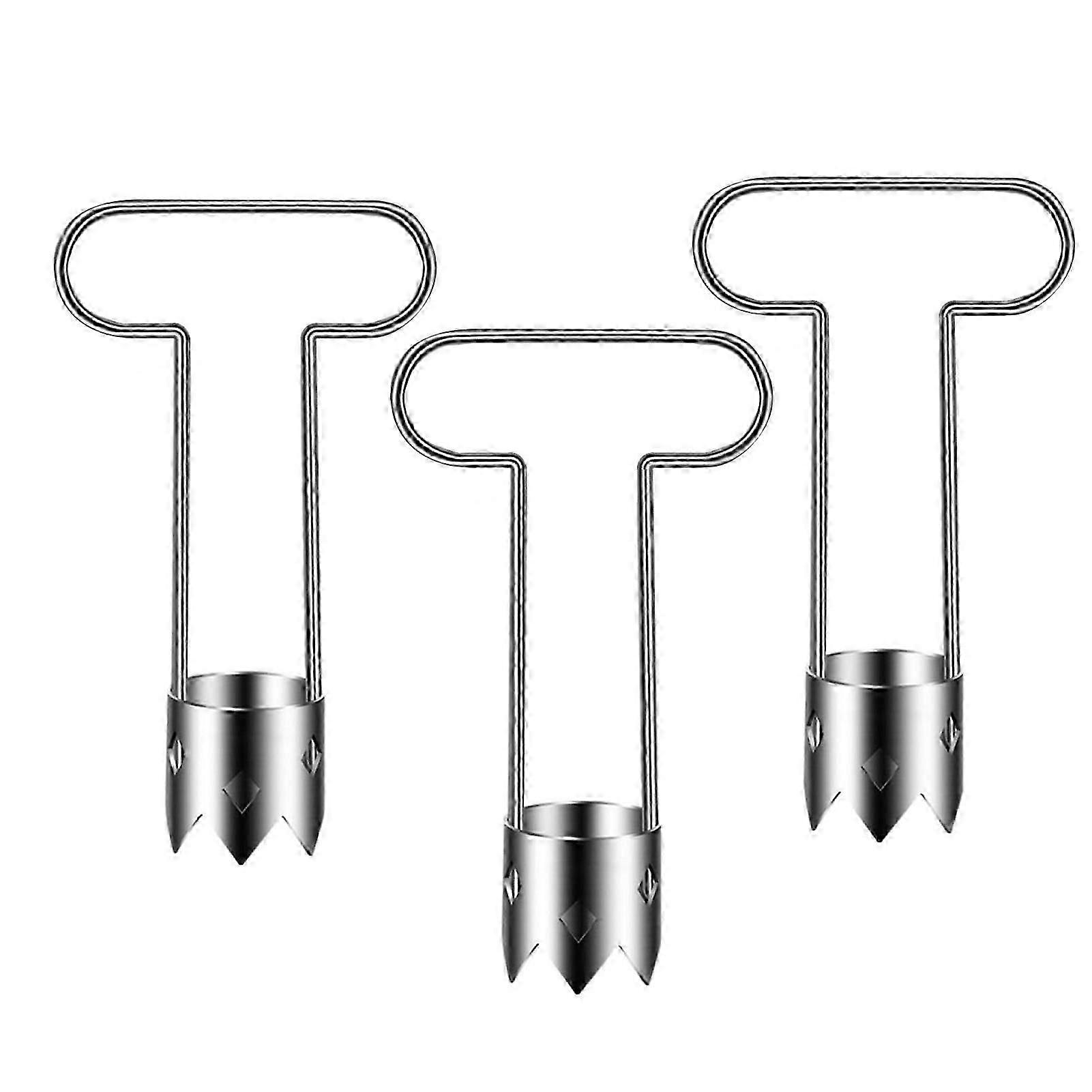 Red Bell Pepper-Seed Corer Portable Cores Remover Tool with Non-Slip Handle Kitchen Supplies