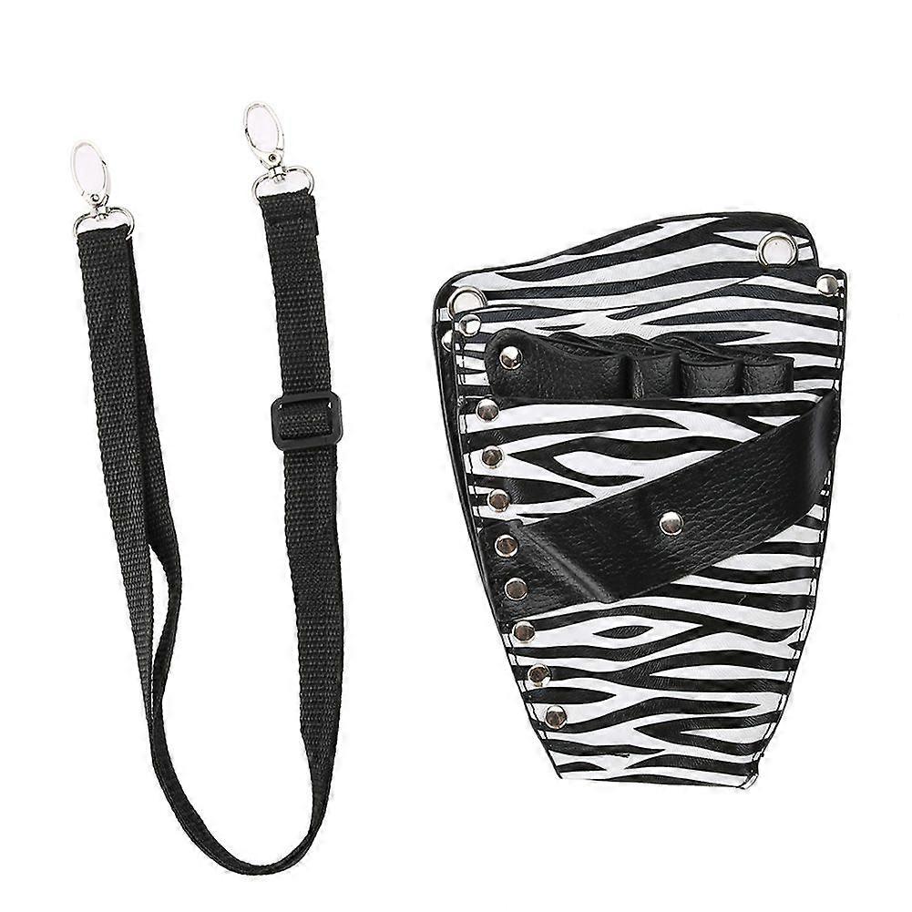 Barber Shears Holster Hairdressing Salon Scissors Kit Bag Scissors Holder 4 Scissor Pouches