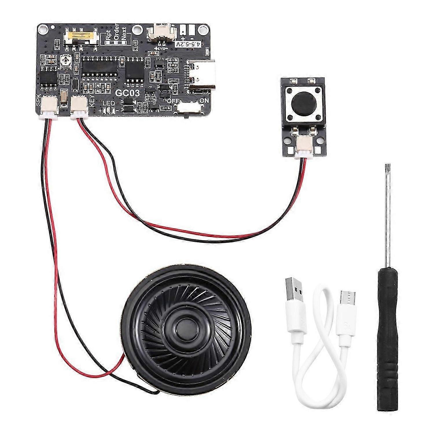 Recordable Sound Module MP3 Button Control Music Voice Player Board