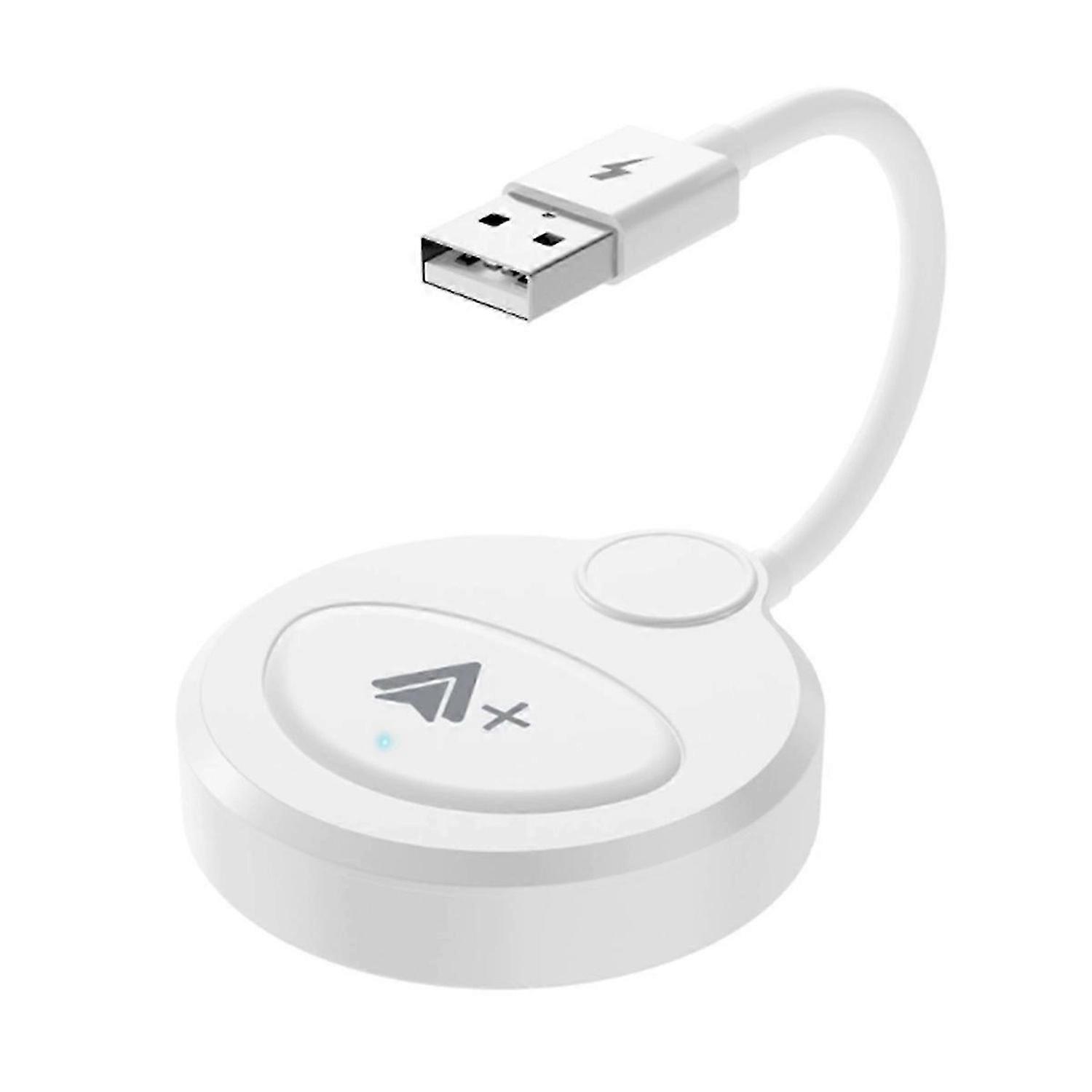 Wireless Android Auto Video Wireless Adapter Carplay White