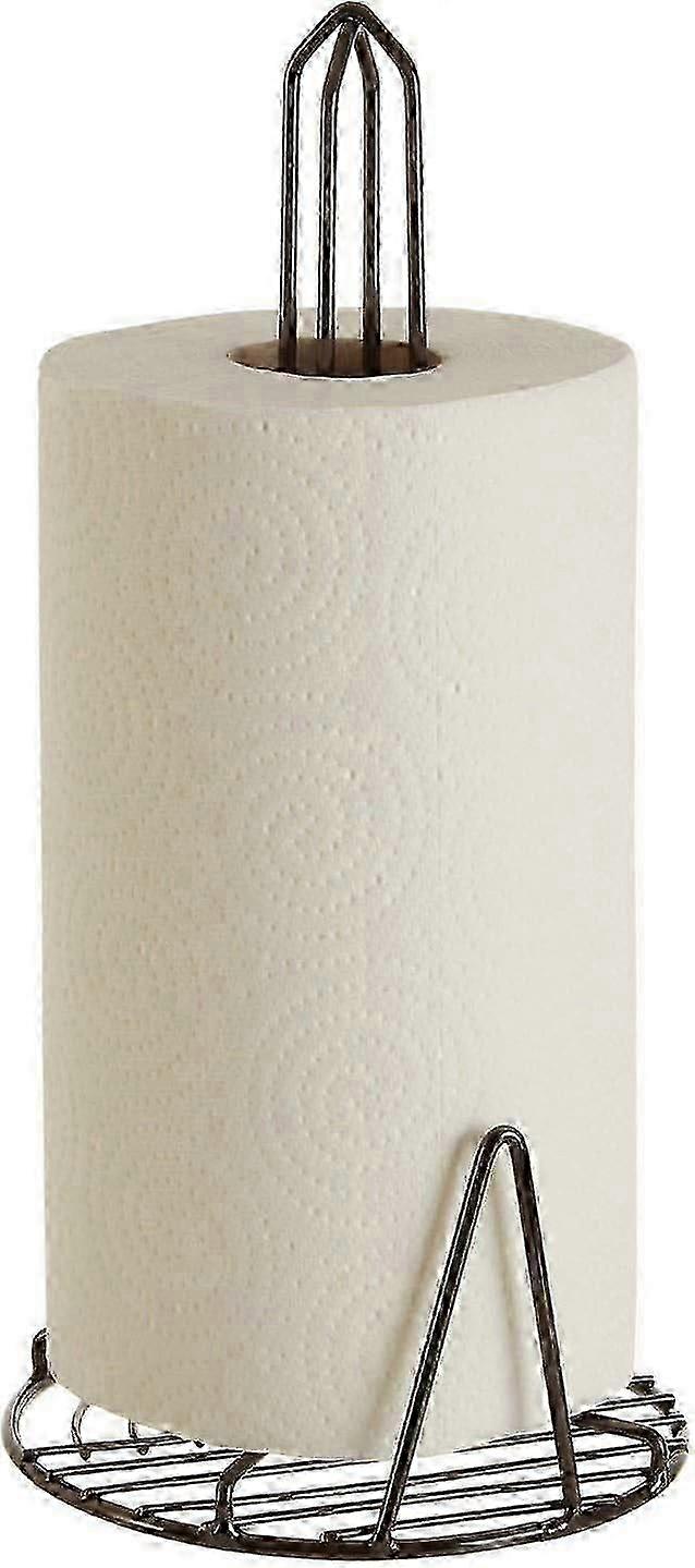 Iron Black Kitchen Roll Holder for Household Items