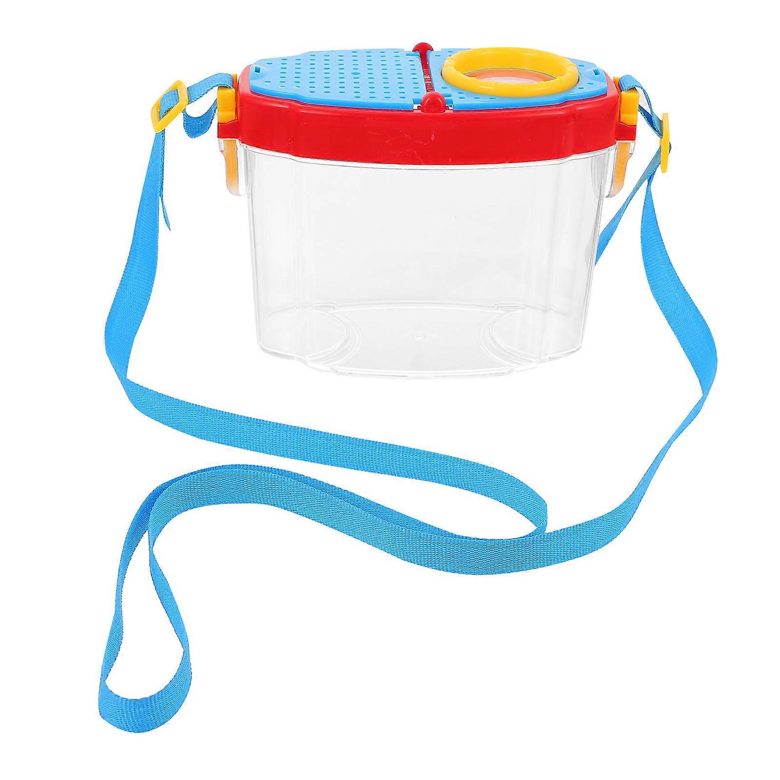 Insect Observation Box for Kids 1Set Transparent Bug Collector Outdoor Exploration