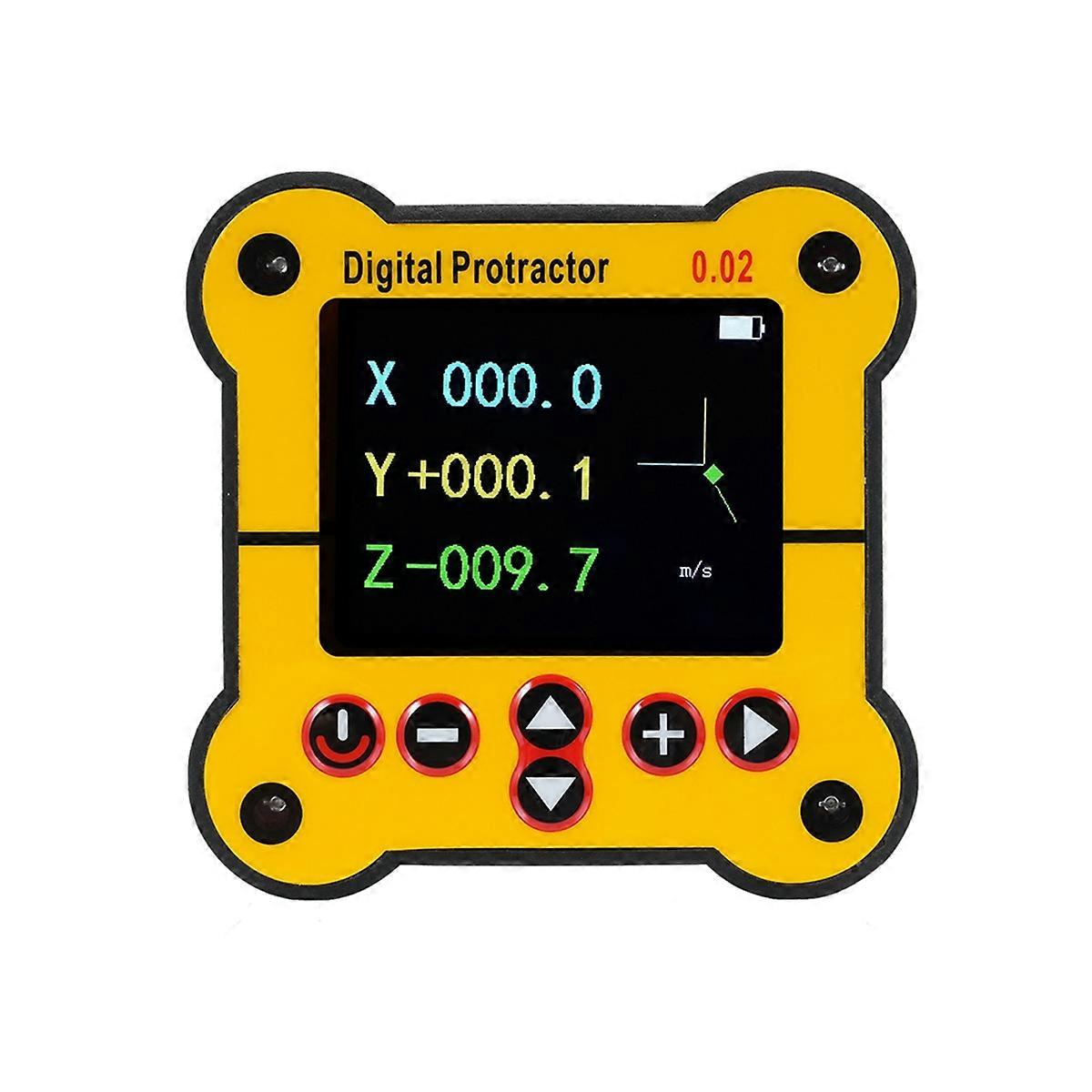 Dual Level Protractor Electronic Level Angle Gauge Finder
