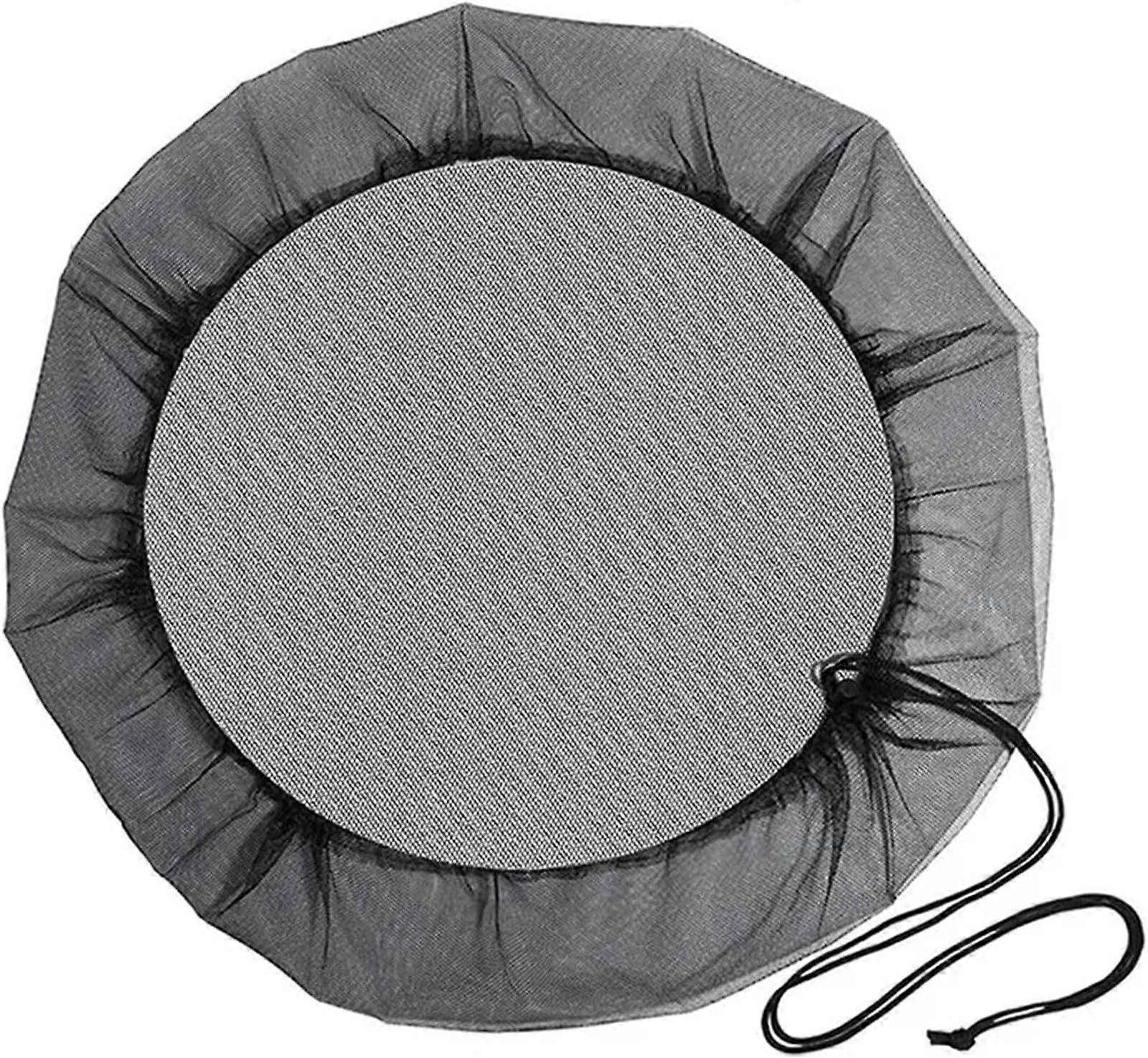 Rain Collector Protector, Adjustable Net Mesh Cover For Rain Barrel Water, 80cm, 1pc, Garden Tank Protection Lid Netting