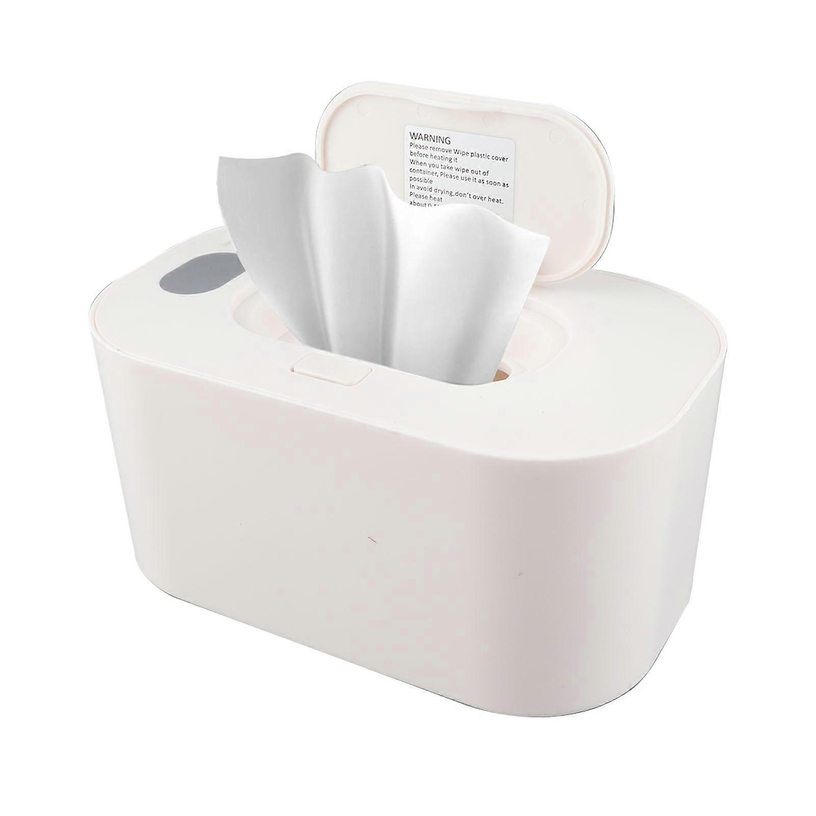Large Capacity Baby Wipe Warmer USB Powered, Constant Temperature Heating Wet Wipes Dispenser for Soft Warm Baby Wipes Safe and Convenient