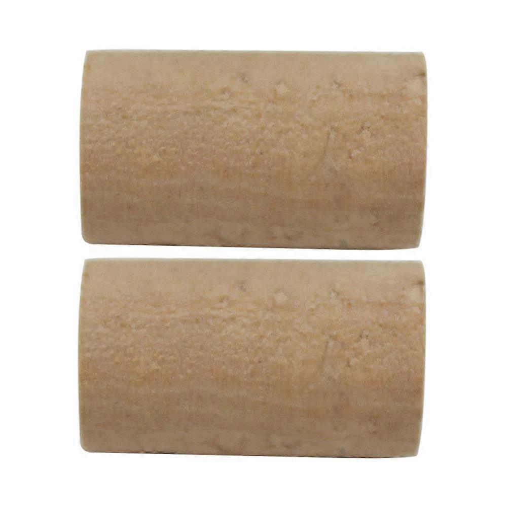 Cylindrical Piccolo Protectors 4 Pcs Protective Corks For Music Practice Khaki Color Instrument Maintenance