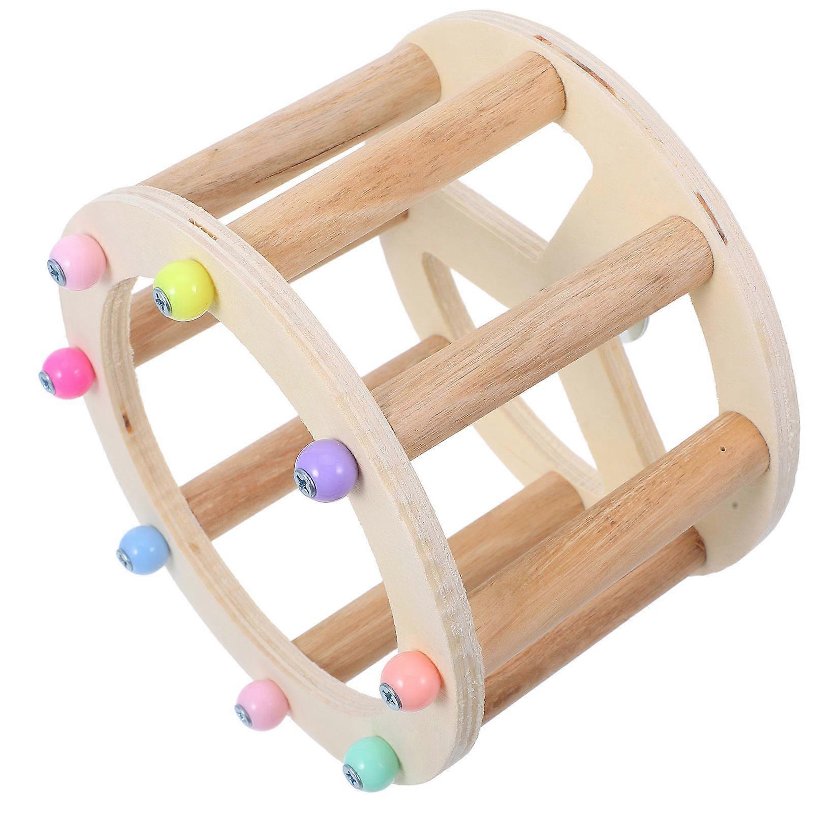 Small Bird Toy Wheel for Parrots Providing Exercise and Fun 5Pcs