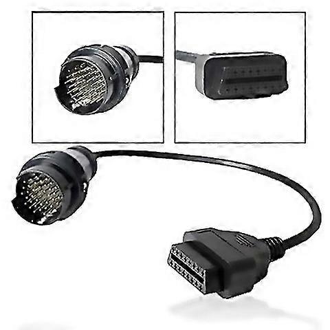 For New 38 Pin Obdii Connector Cableblack