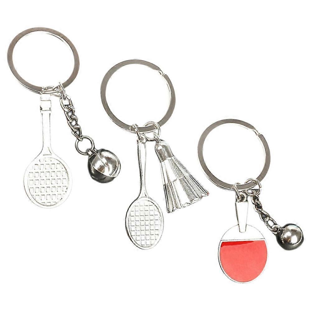 Hanging Sports Keychains Suitable For Backpacks And Bags In Assorted Color With Custom Shape 9 Pcs