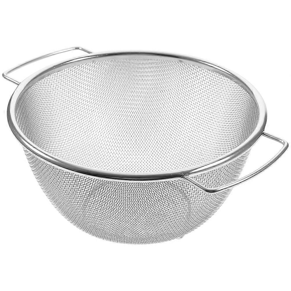 Mesh Strainer Stainless Steel Colander for Fruit Draining 3Pcs Set
