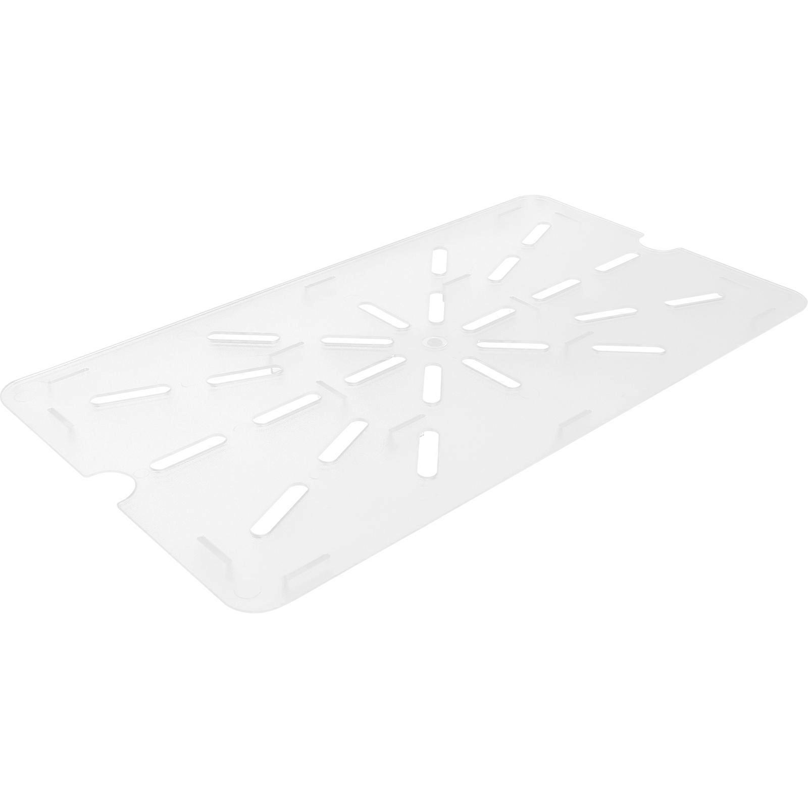 Food Container Insert Draining Board Versatile Kitchen Utility White 1Pcs