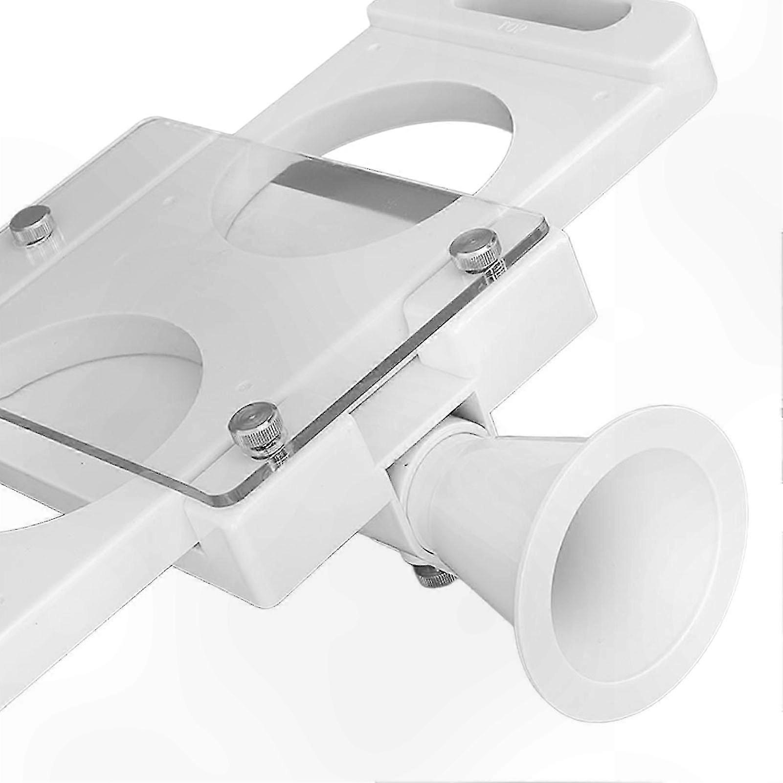 2-Hole ABS Non-Stick Patty Maker for Meat Grinders Sausage Fillers