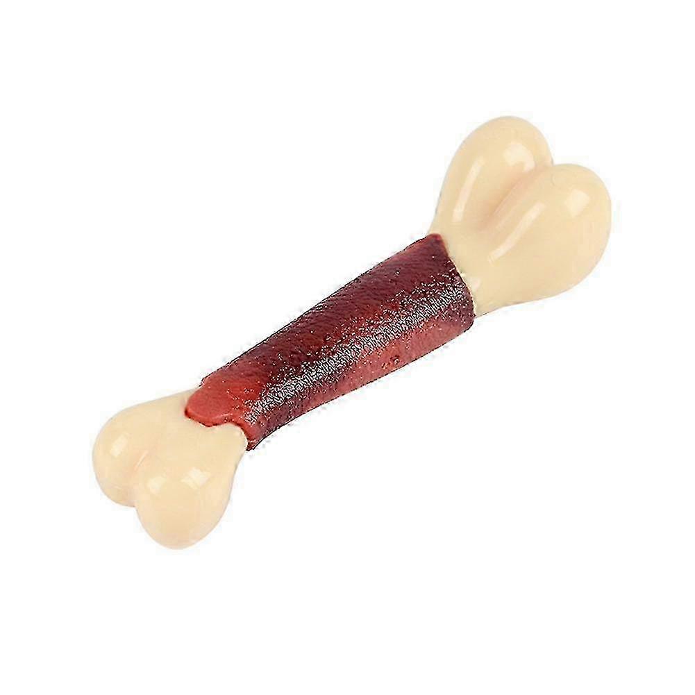 Indestructible Dog Chew Toys For Aggressive Chewers, Real Beef Flavor Durable Dog Teething Chew Toys Bones For Large/Medium/Small Puppies