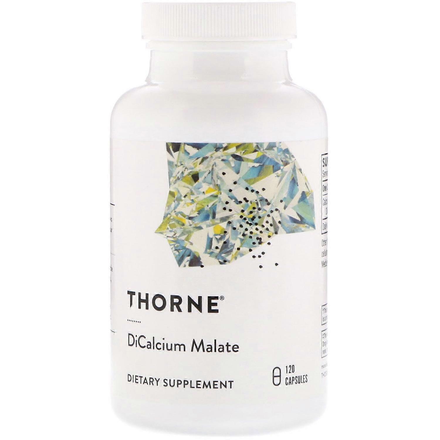 Thorne Research, Dicalcium Malate, 120 Capsules