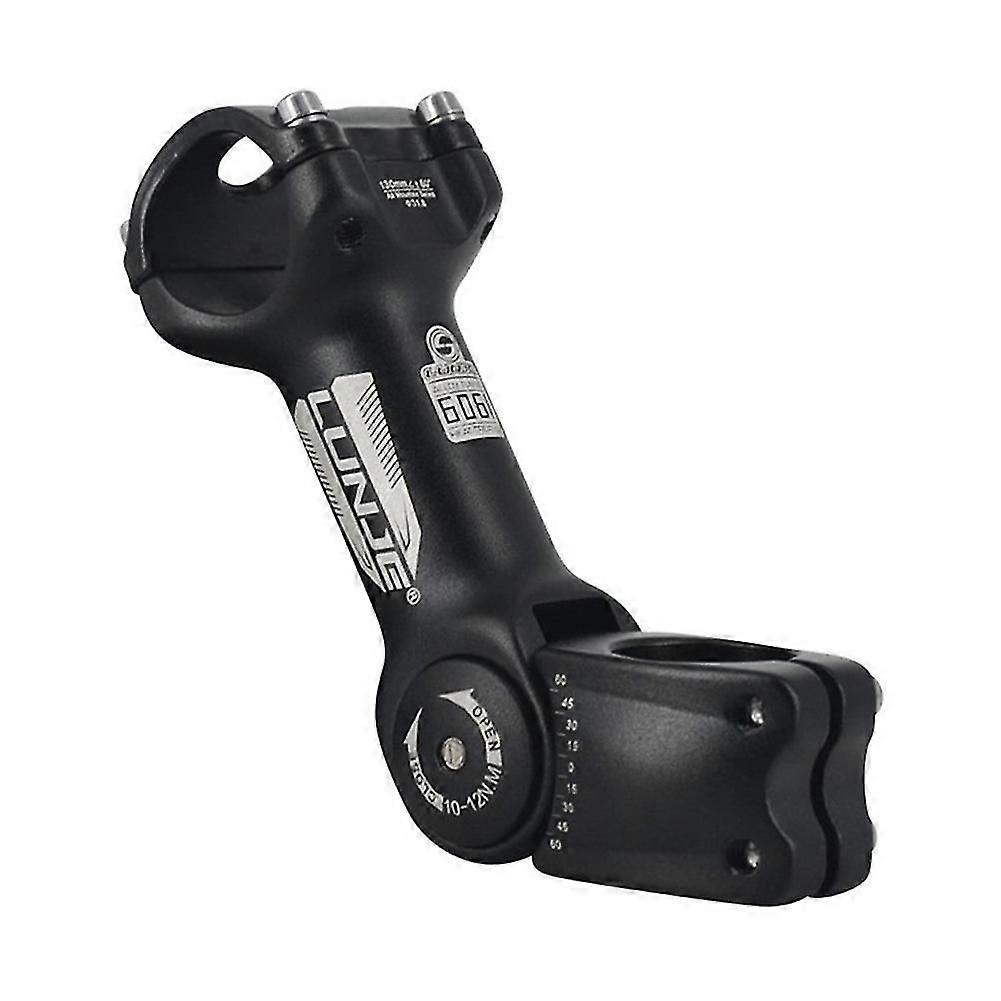 Regulowany wspornik rowerowy 110 mm / 130 mm Wspornik roweru szosowego ze stopu aluminium 60 Riser Front Frok Adapter Mostek kierownicy B