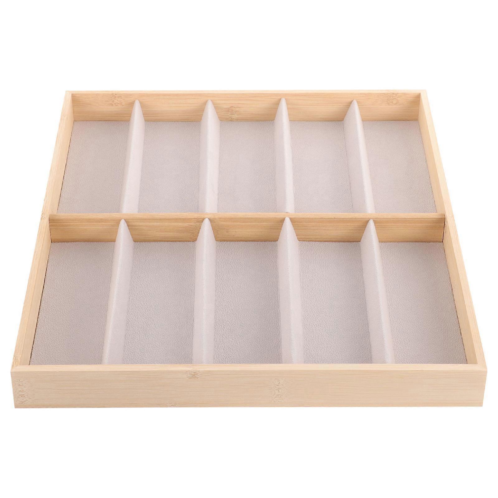 Sunglasses Display Stand Bamboo Organizer for Storage Use 4Pcs