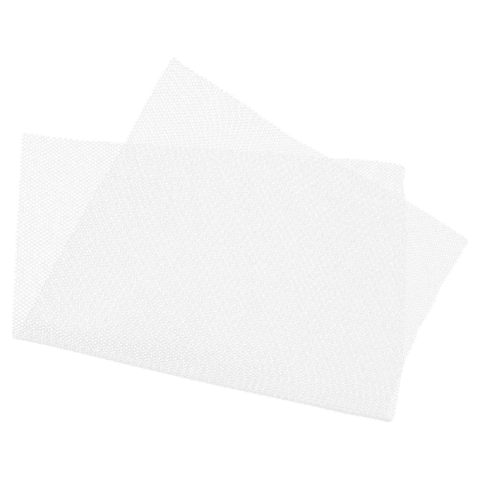 Range Hood Vent Filter Metal Mesh for Kitchen Use 4Pcs Silver Iron Accessories