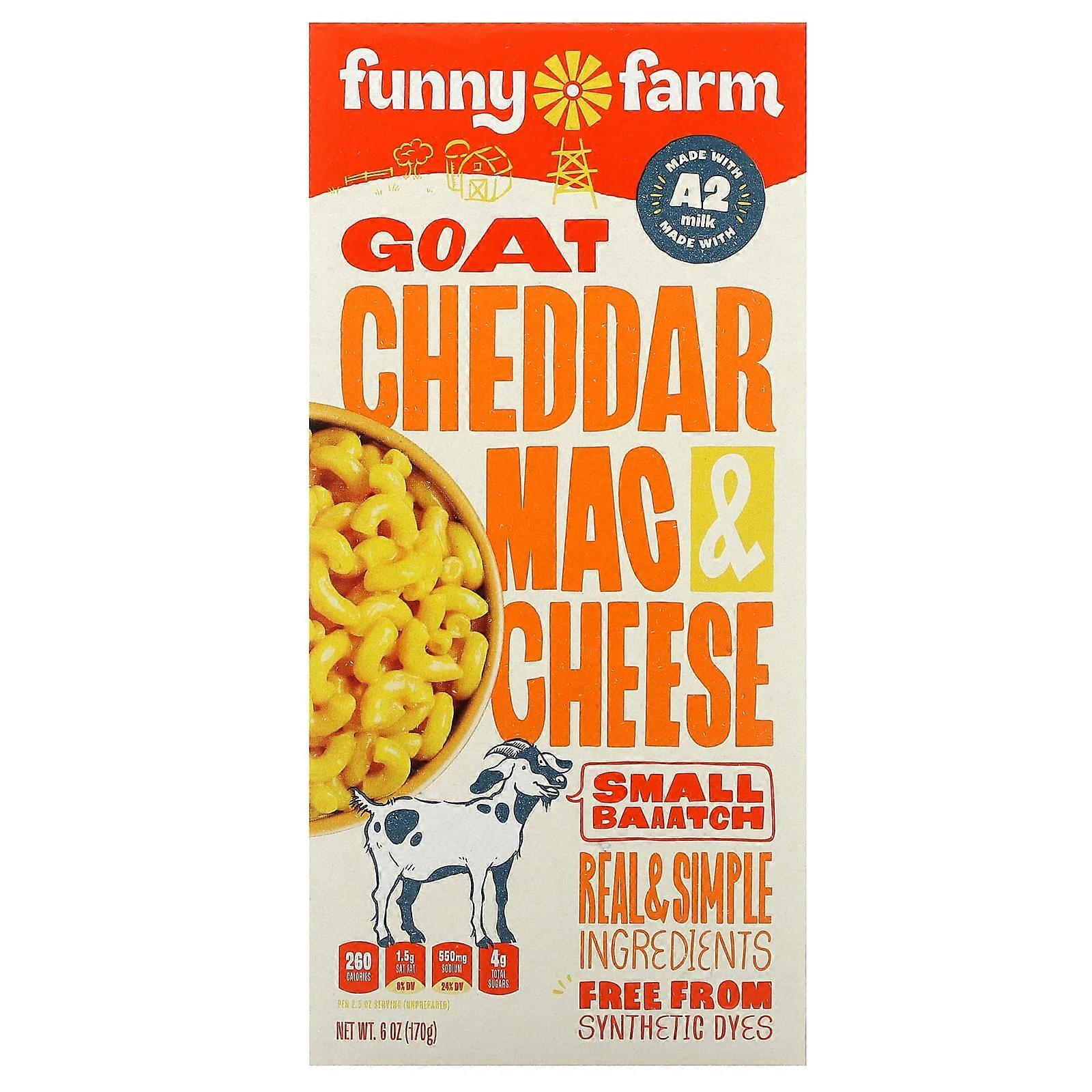 Goat Cheddar Mac & Cheese, 6 oz (170 g)