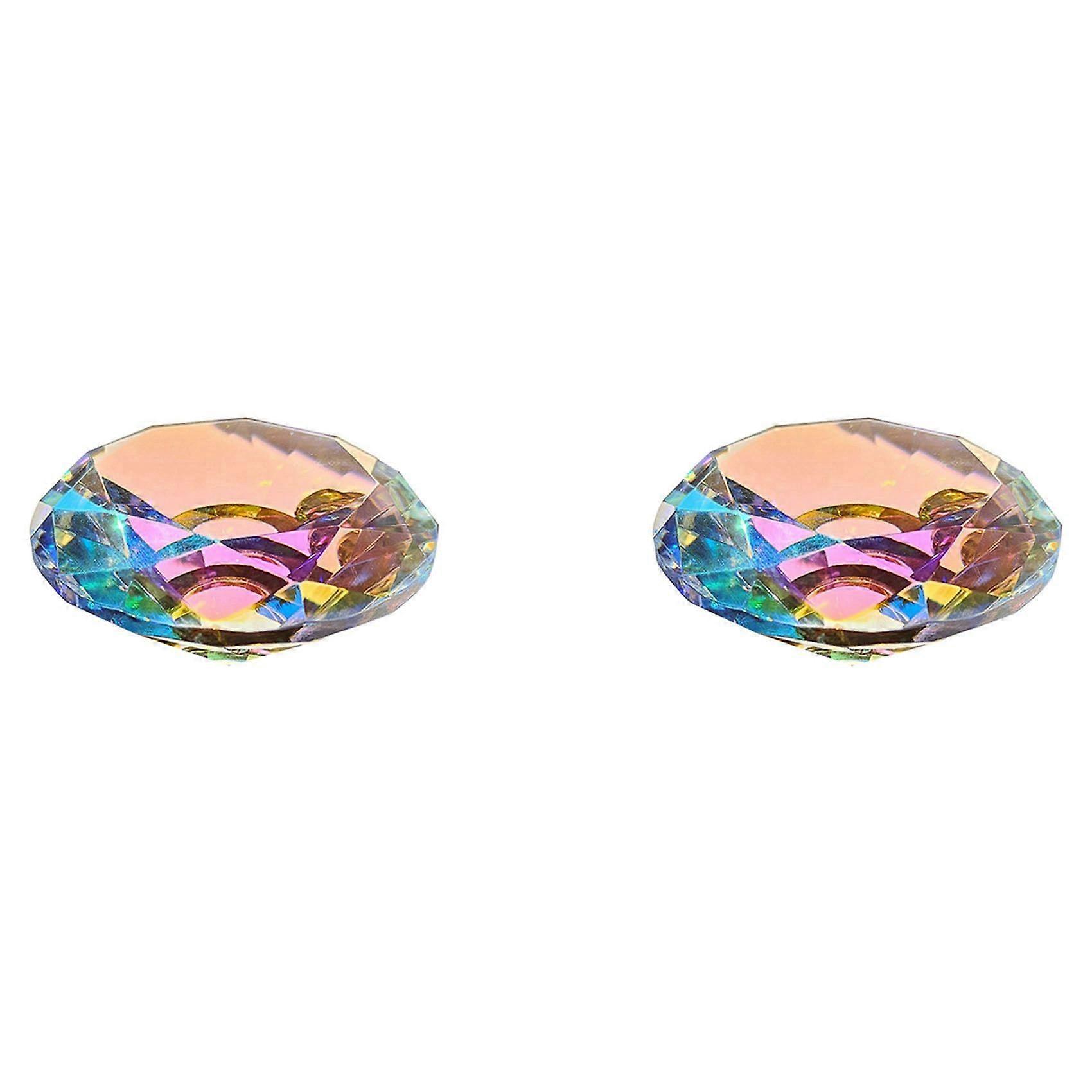 60mm Crystal Diamond Paperweight Decorative B