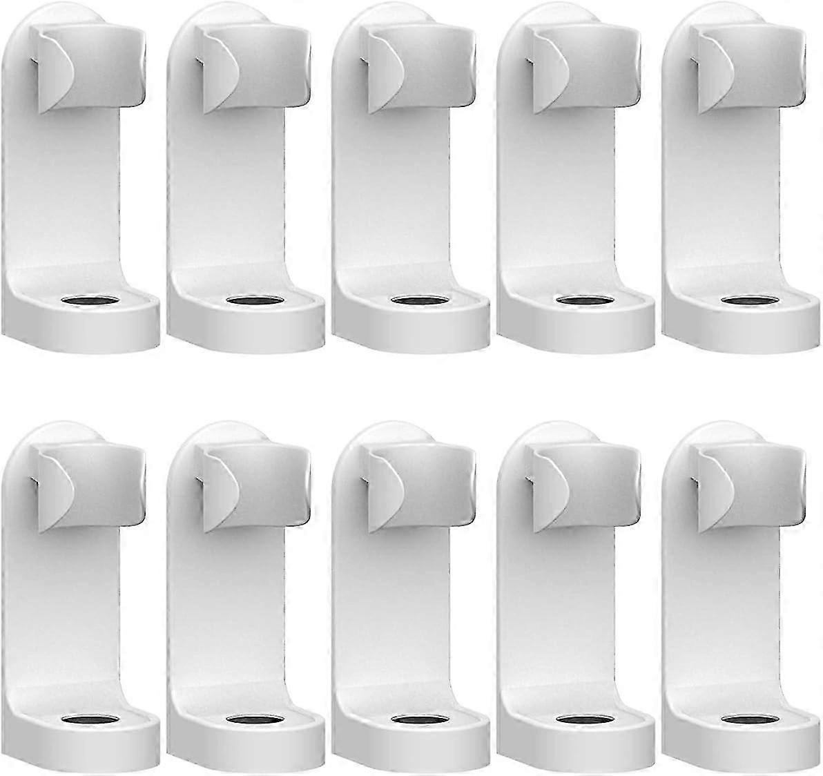 2025 10PCS - toothbrush storage rack - white