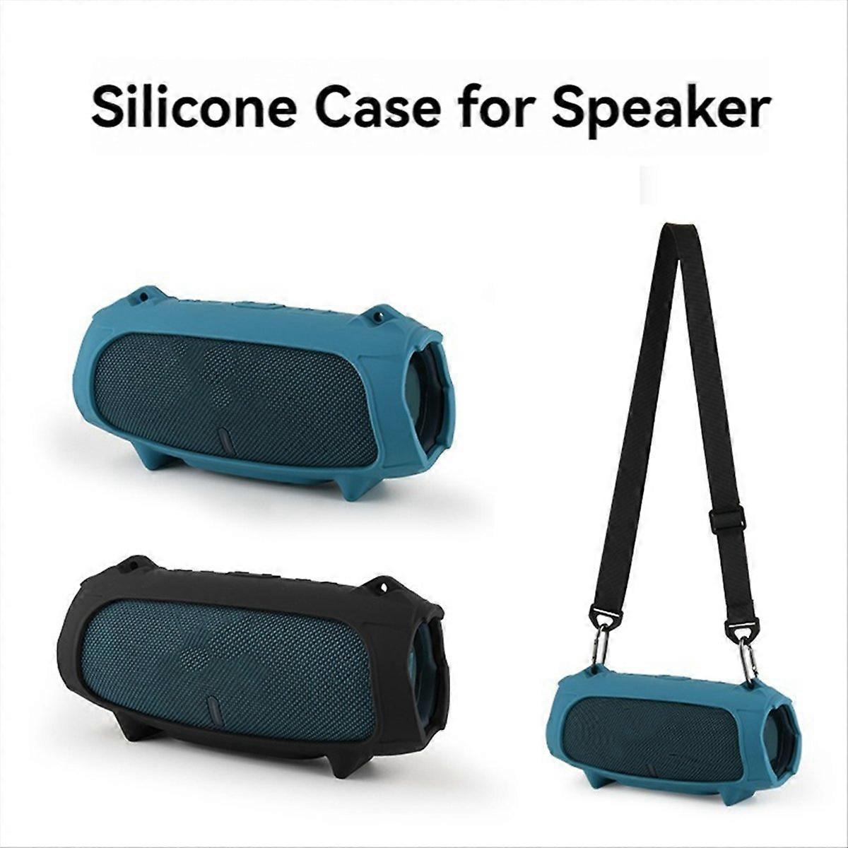 Silicone Cover Case for JBL Charge 5 Portable Bluetooth Speaker,B