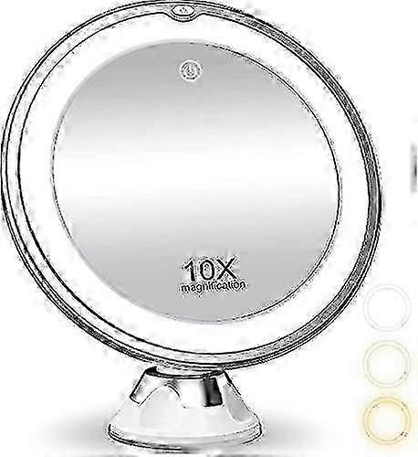 10X Magnifying Mirror with Lights