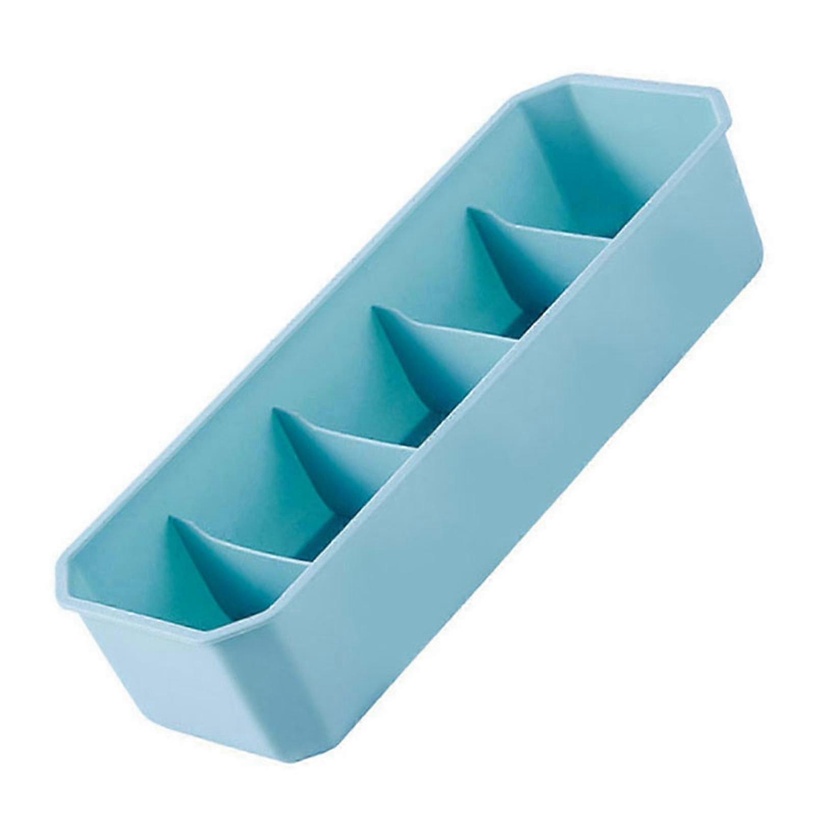 Stackable Plastic Underwear Sock Organizer, Multi-Compartment Household Storage Box