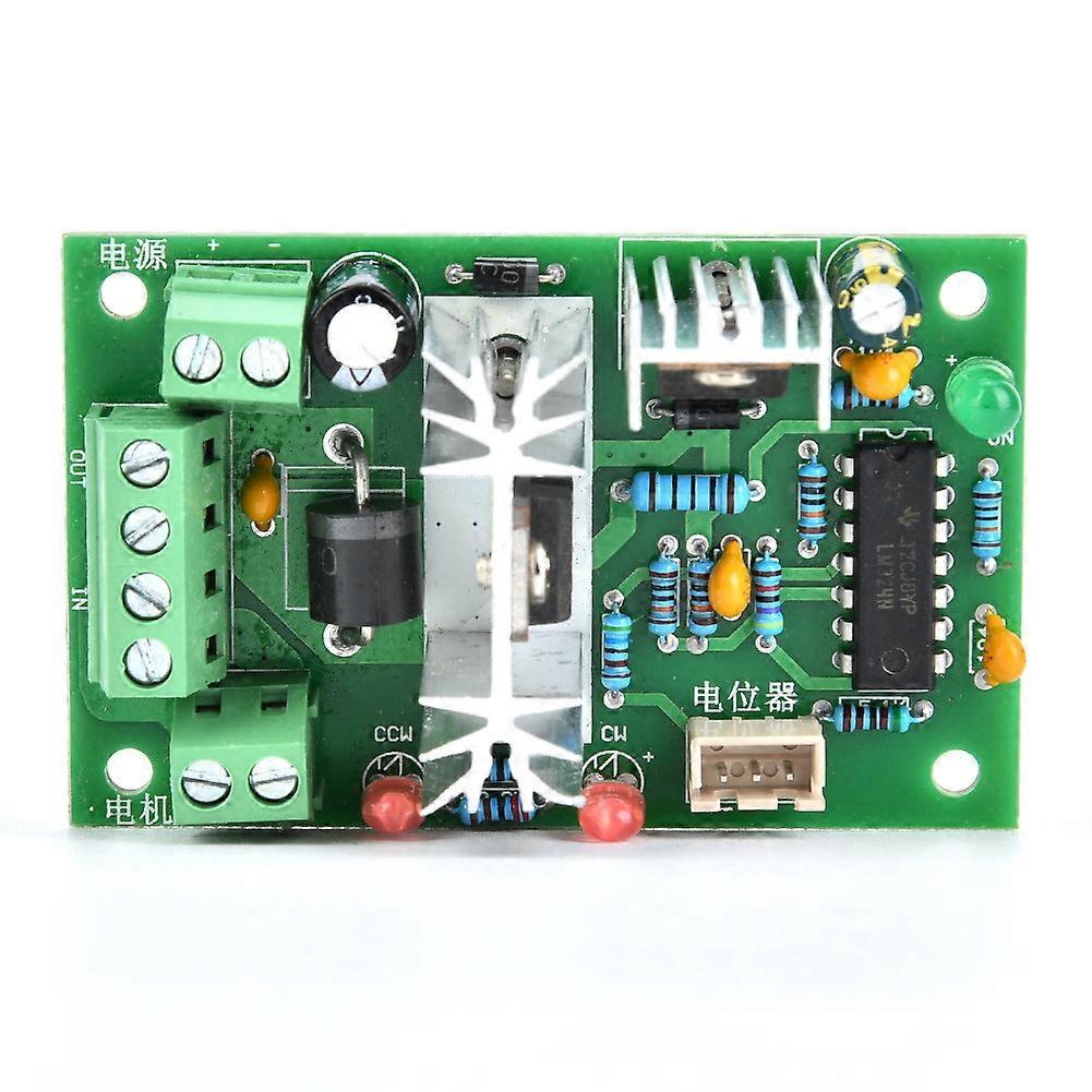 PWM DC Motor Speed Controller with Potentiometer CW CCW Switch 10A 6-30VDC 10%~95%