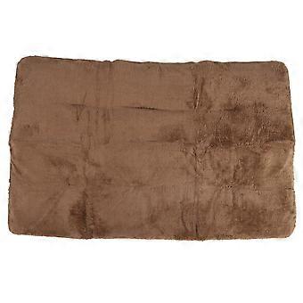 Self Heating Pet Pad Self Warming Cat Bed Soft Skin Friendly Dog Cat Heating Mat Portable Washable Thermal Pet Mat for Indoors Outdoors Khaki XL