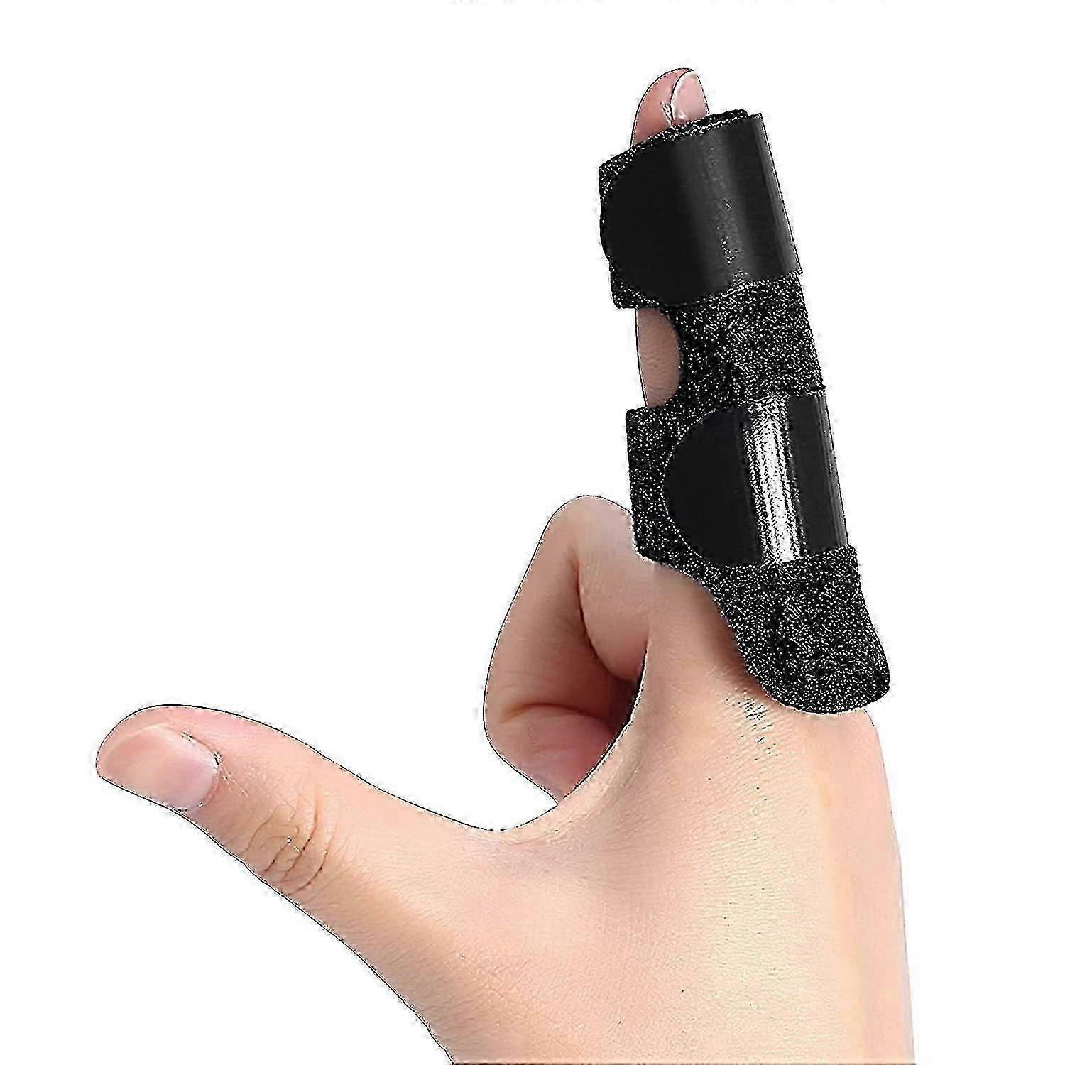 Trigger Finger Splint, Adjustable Mallet Finger Splint With Aluminum Support, Index Middle Finger Pinky Finger Splints For Broken Finger Straightening