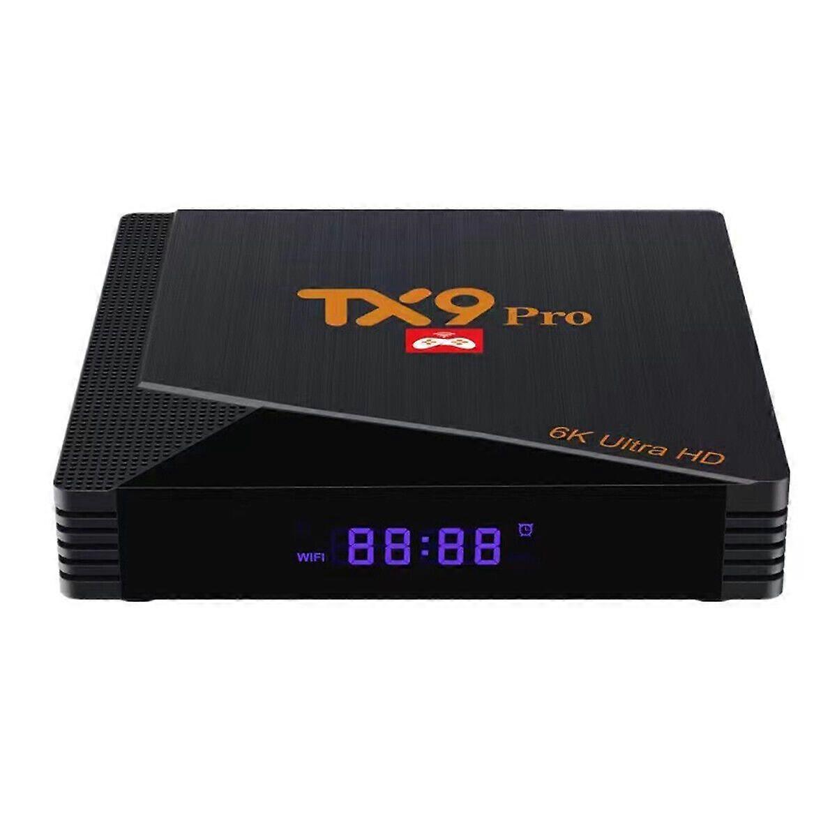 HD 4K Android TV Box Retro Game Console 2 x Controllers S905X3 64GB Video Games