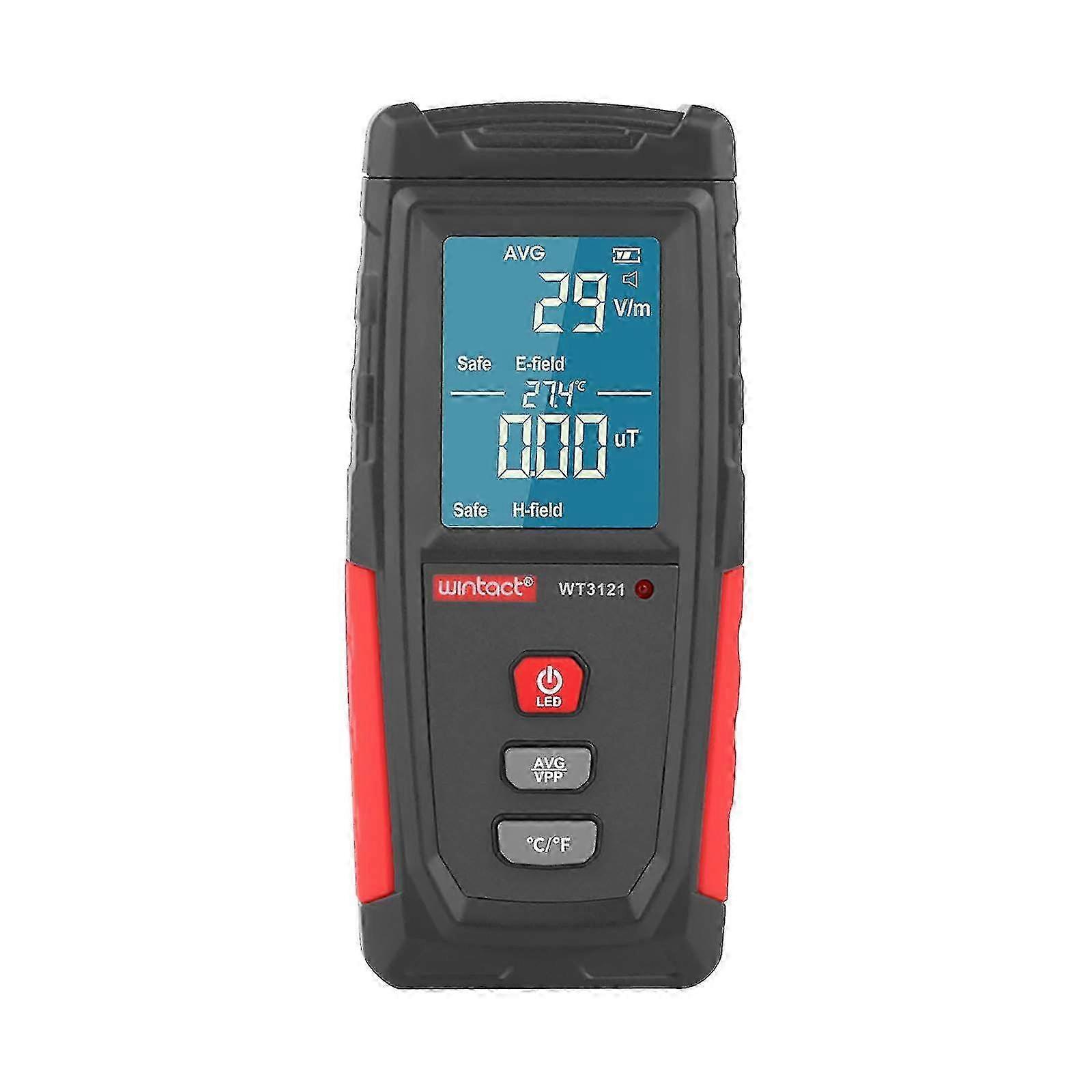 Electromagnetic Field Radiation Detector Tester Emf Meter Rechargeable Handheld Portable Counter Emission Dosimeter Computer