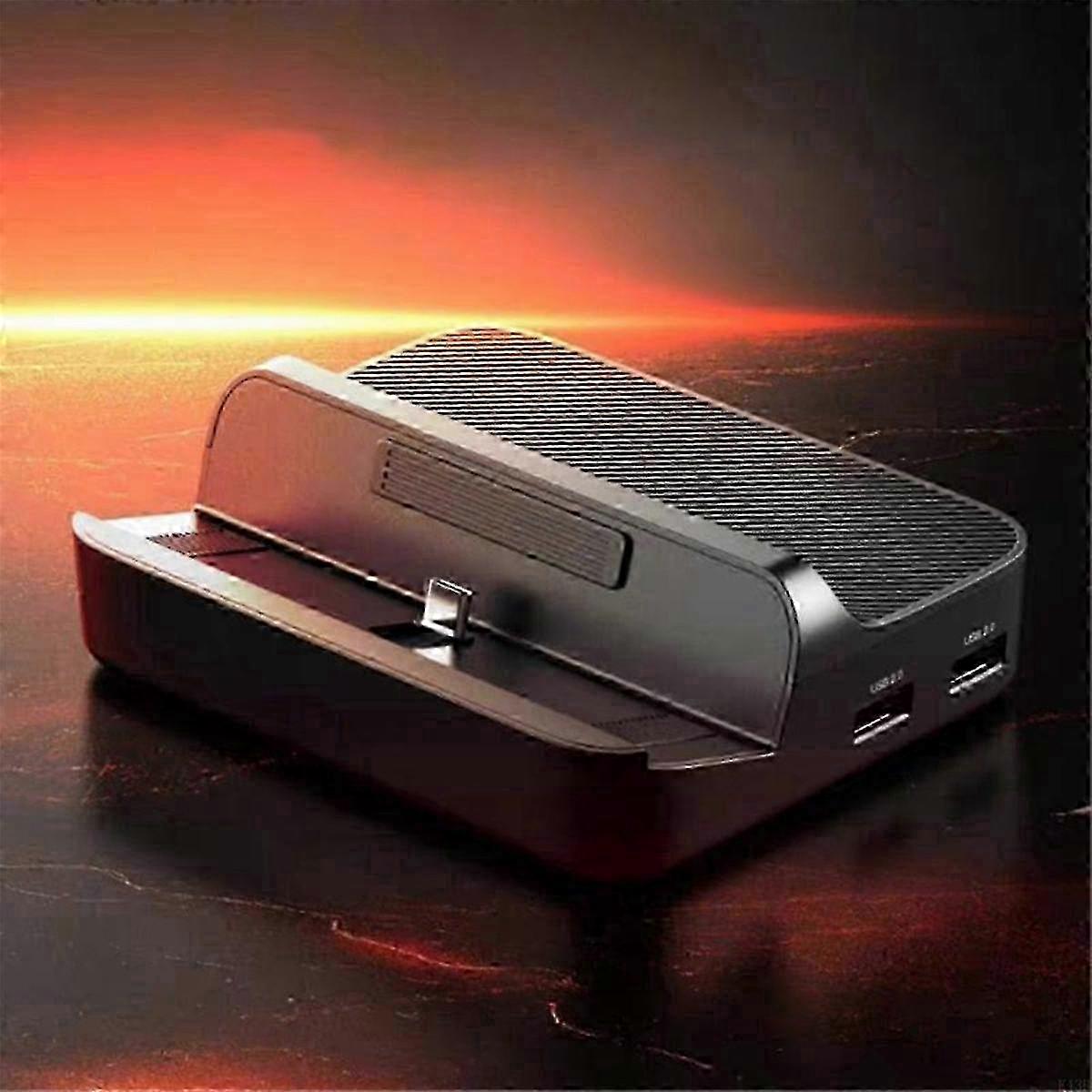 Travel-Friendly Docking Station with Expansion Hub & 1080p60 Video Output for Enhanced 5-Device Experience