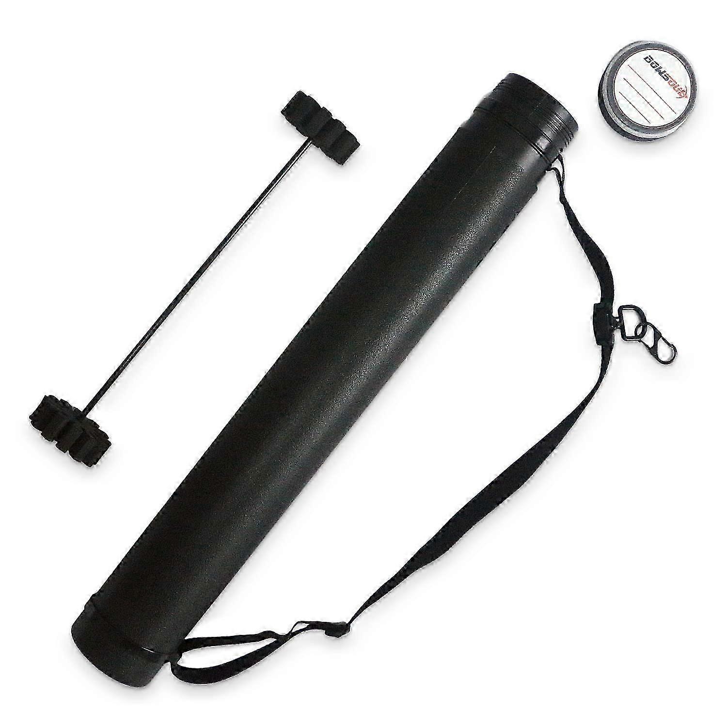 Arrow Tube Case for Archery - Adjustable Extendable Quiver for Hunting and Target Shooting with EVA Foam Insert