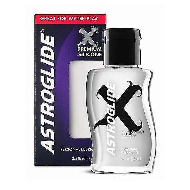 Astroglide X, مزلق شخصي سيليكون مقاوم للماء - 2.5 أونصة